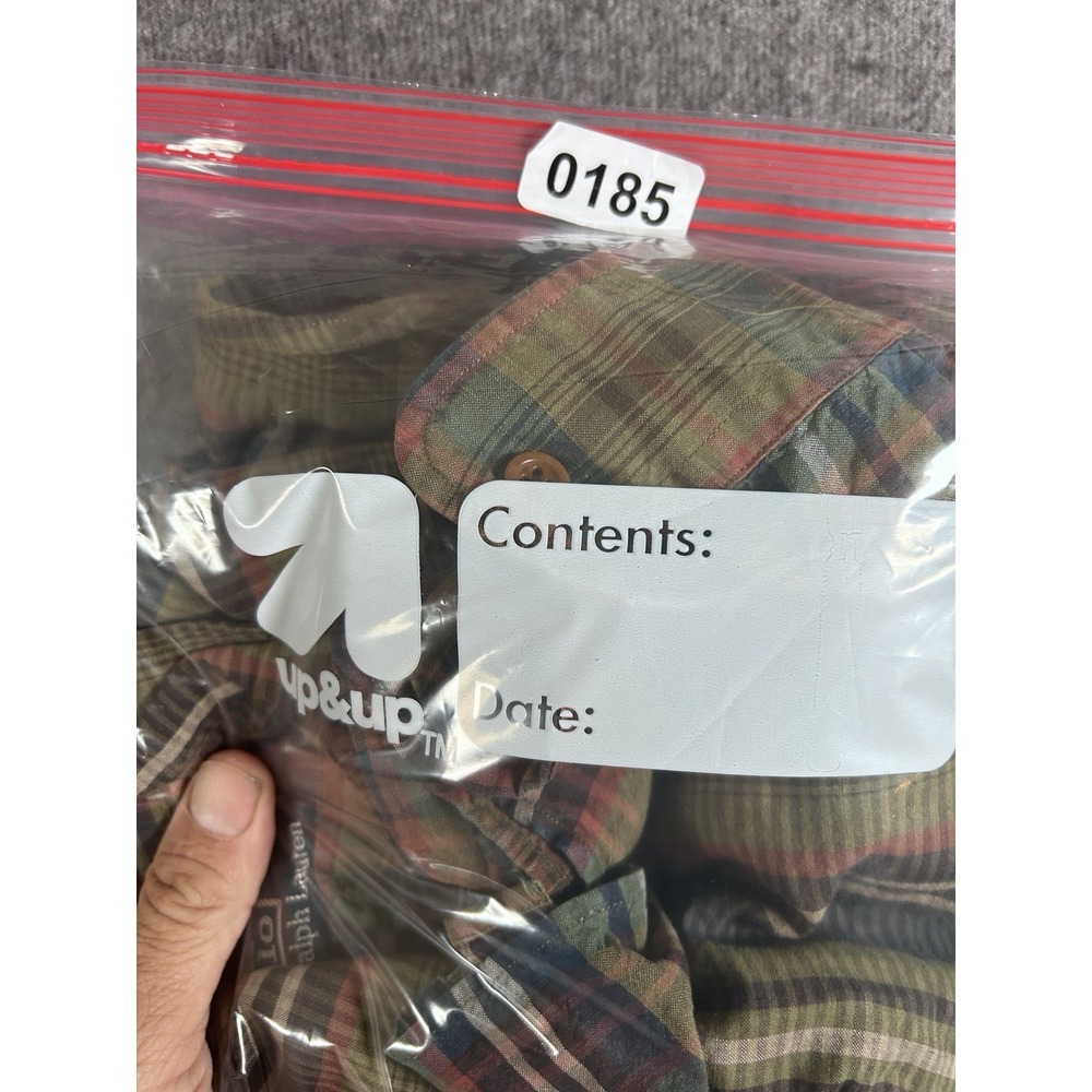 Polo Ralph Lauren Men's XL Multicolor Plaid Check Long Sleeve Button Up Shirt - Picture 6 of 6